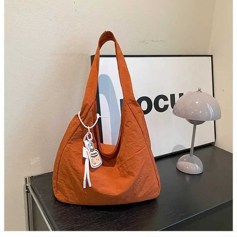 Canvas Shoulder Tote Bags Tendance2025 Womens Handbag Large Eco Crossbody Shopper Bag Harajuku Shoppers Ladies Casual BolsasL251023