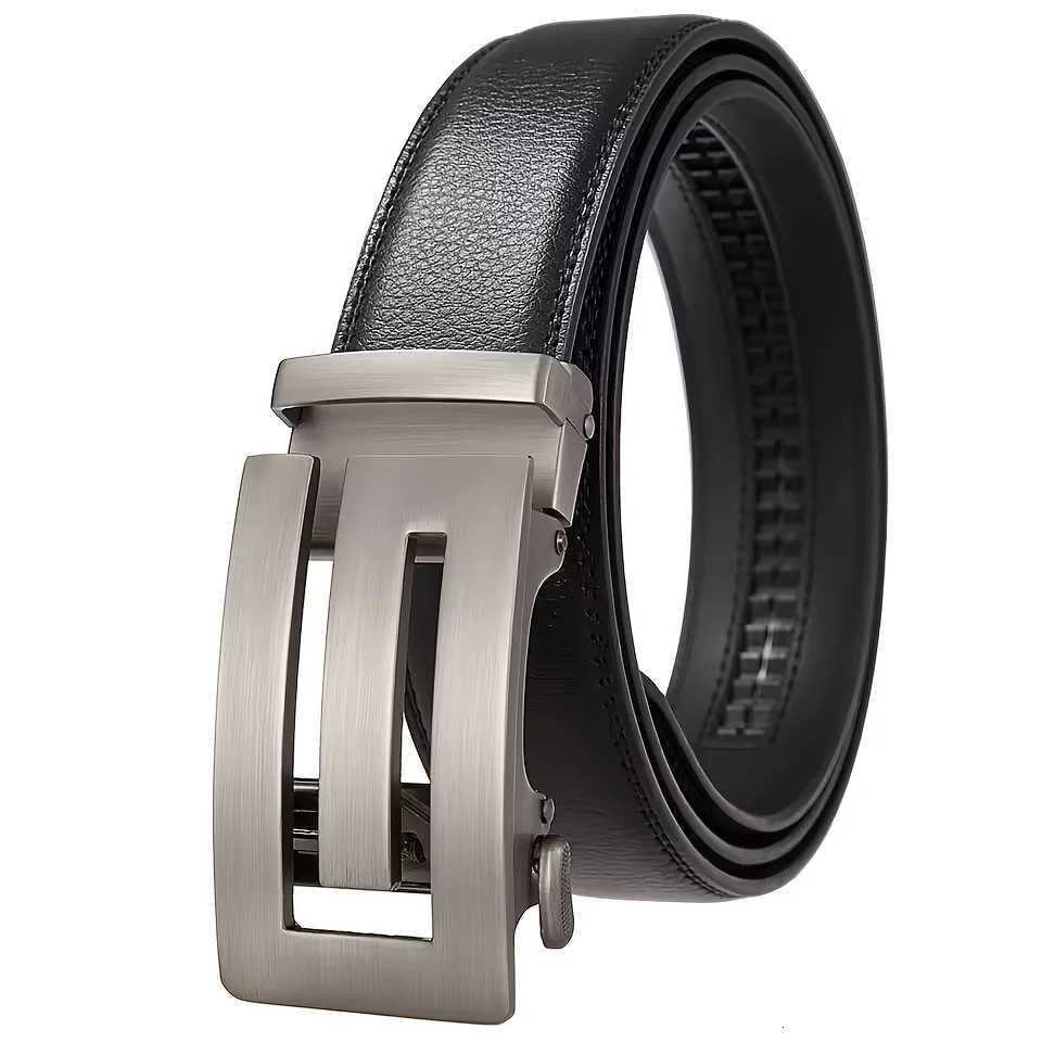 Mens Luxury Designer Belt with Automatic Ratchet Buckle Adjustable Width 35cm Durable Comfortable Fit Belt Plus SizeXJ251023