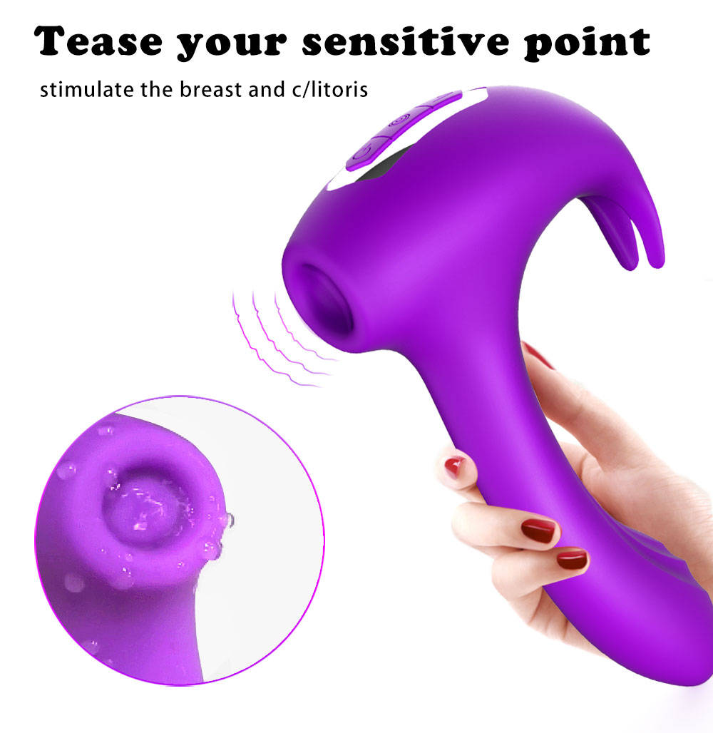 Compact Body Massager w/ 12 Different Vibration Patterns for Enhanced Sensation