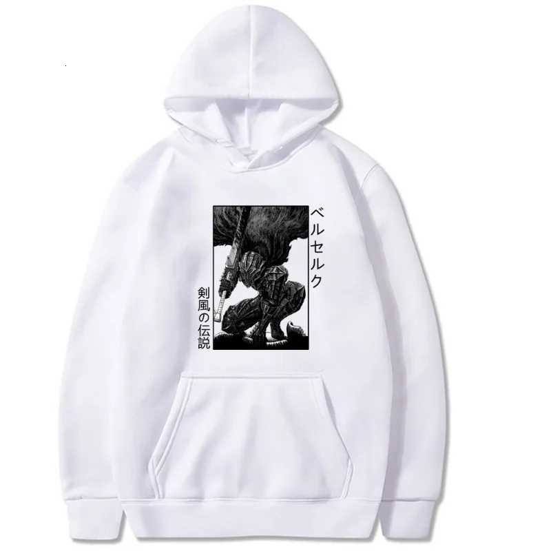 Berserk Japanese Animation New Hoodie Mens and Womens Harajuku Pullover Street Wear Unisex Autumn Winter Plushed Sweater BrandT251023
