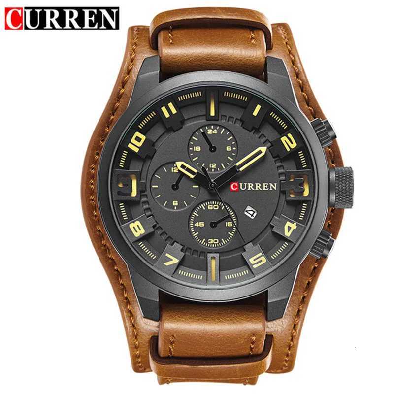 New Watches CURREN Luxury Brand Men Watch Leather Strap Fashion QuartzWatch Casual Sports Wristwatch Date Clock Relojes 8225L251023