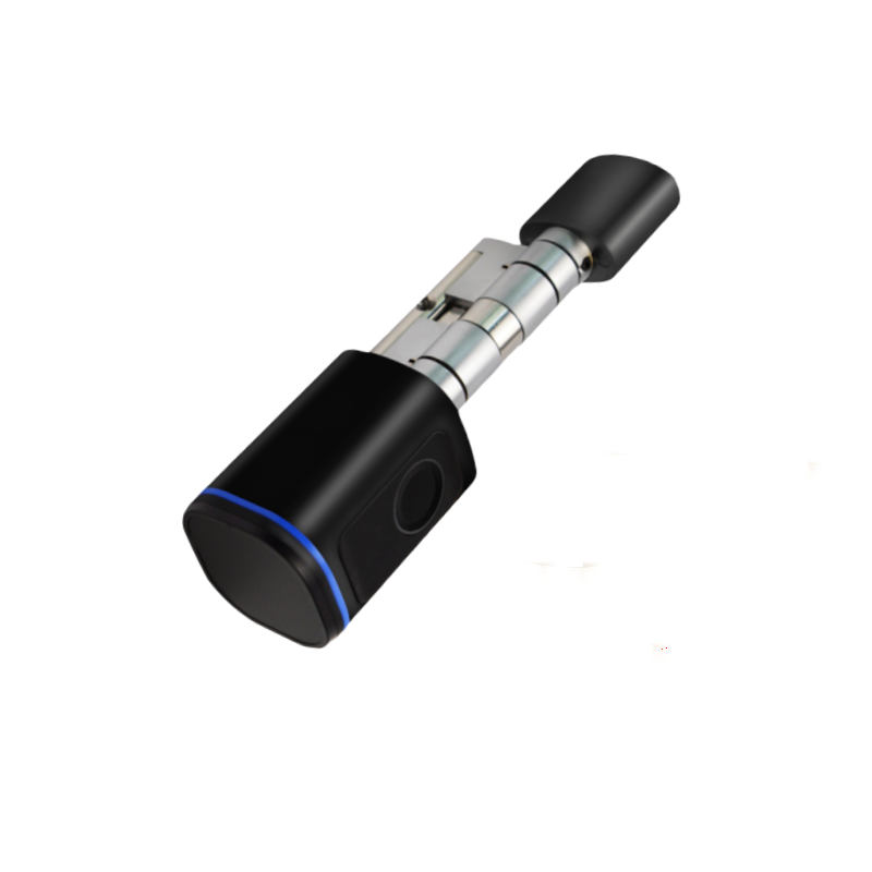 EU STOCK Keyless Cylinder Smart Lock 4 Ways to Unlock Black Silver Easy Replacement and Installation