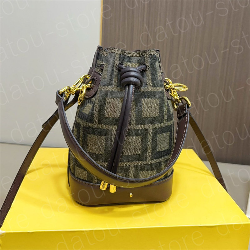 Designer Woman Shoulder Bag Fashion Drawstring Bucket Bag Men Leather Cross Body Purses Women Luxury Purse Cross Body Shoulder Bags