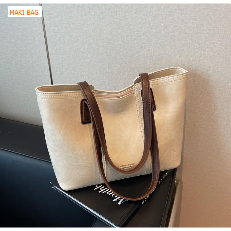 European and American new handbag high-end large capacity women's shoulder bag armpit bag multifunctional commuting bag designer bag luxury bag
