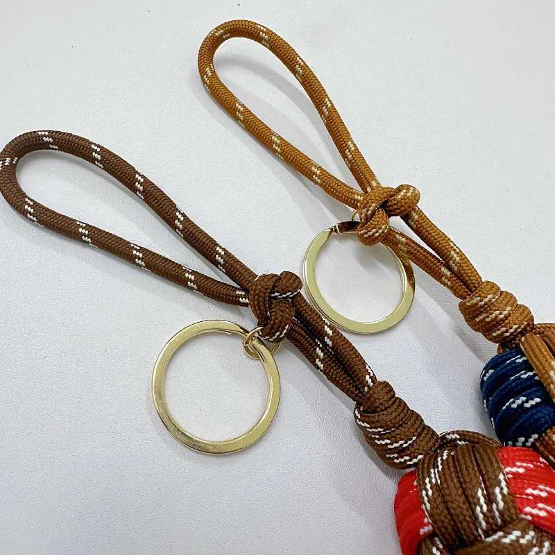 New Handwoven Twocolor Small Ball Fashion Bag Pendant Cute Creative Pendant Mobile Phone Keychain Lanyard Bag Accessories Z251023