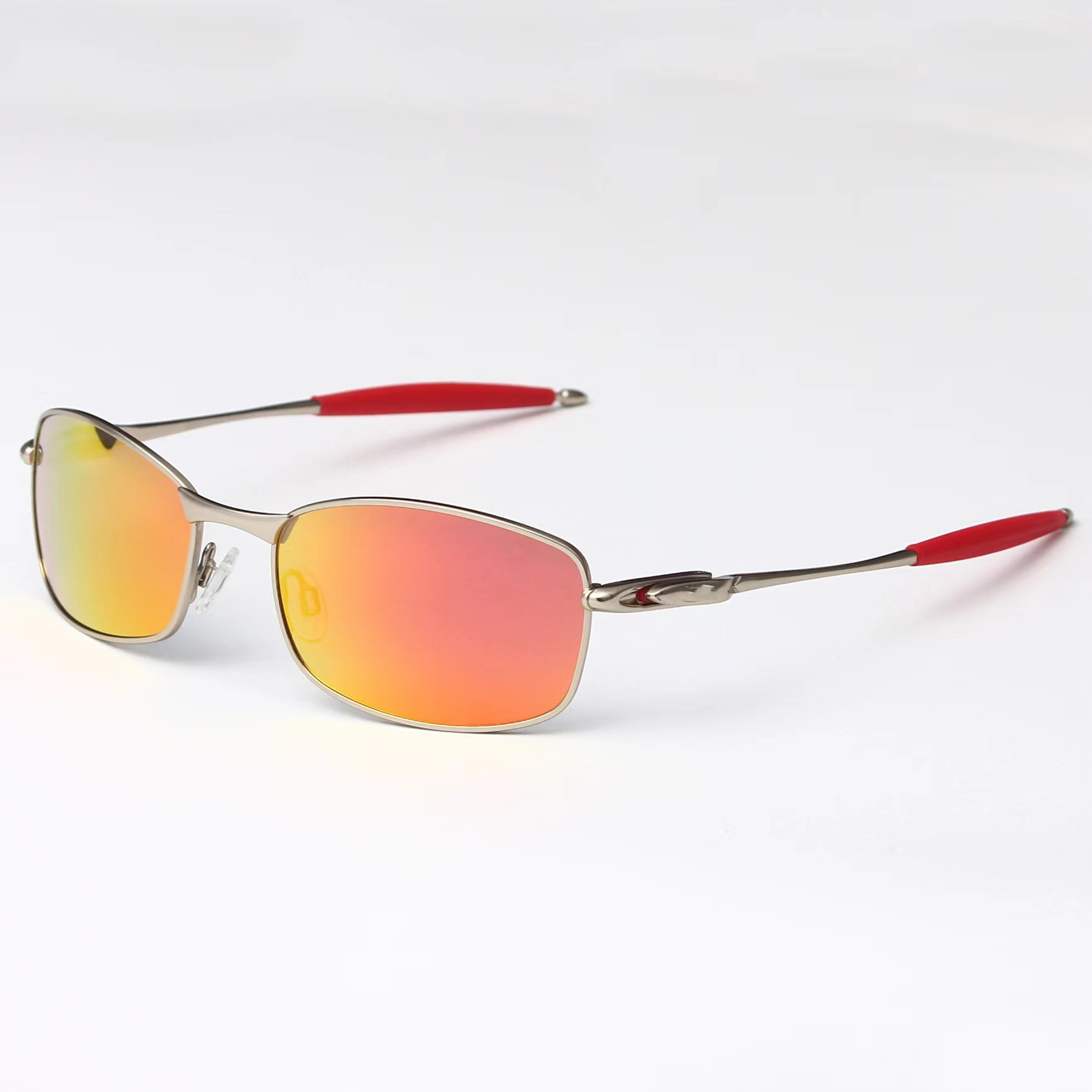 New Style Trendy outdoor sports cycling polarized sunglasses men and women metal frame driving travel sunglasses 829