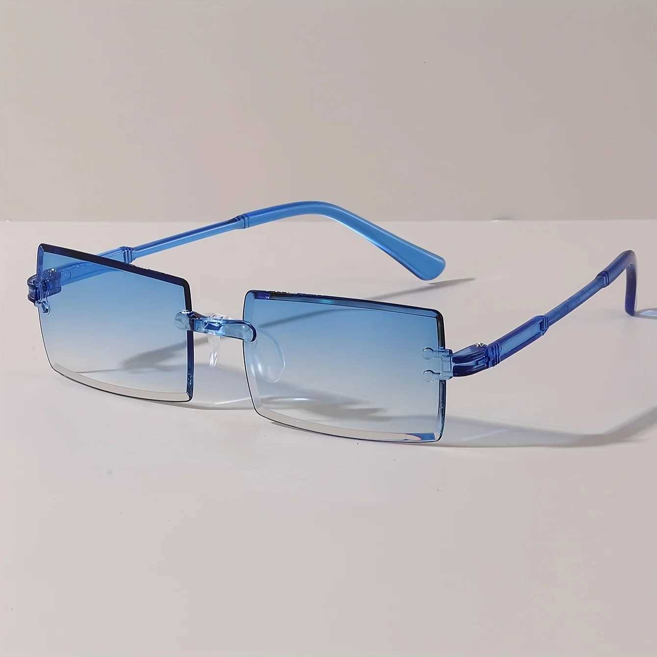 9pcs Rectangle Fashion Sunglasses For Women Men Cute Candy Color Decorative Shades For Vacation Beach Party Shades Glasses UV400W251023