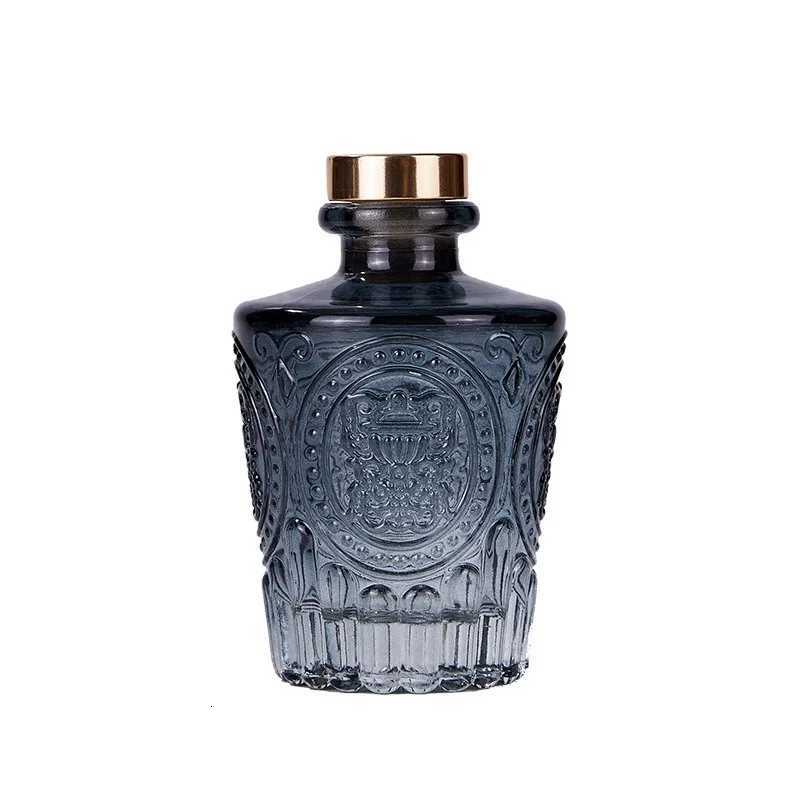 Embossed Rattan Reed Diffuser Set Decorative He Fragrance Ornament with Natural Sticks Aratherapy Air Freshener forBedro Y251023