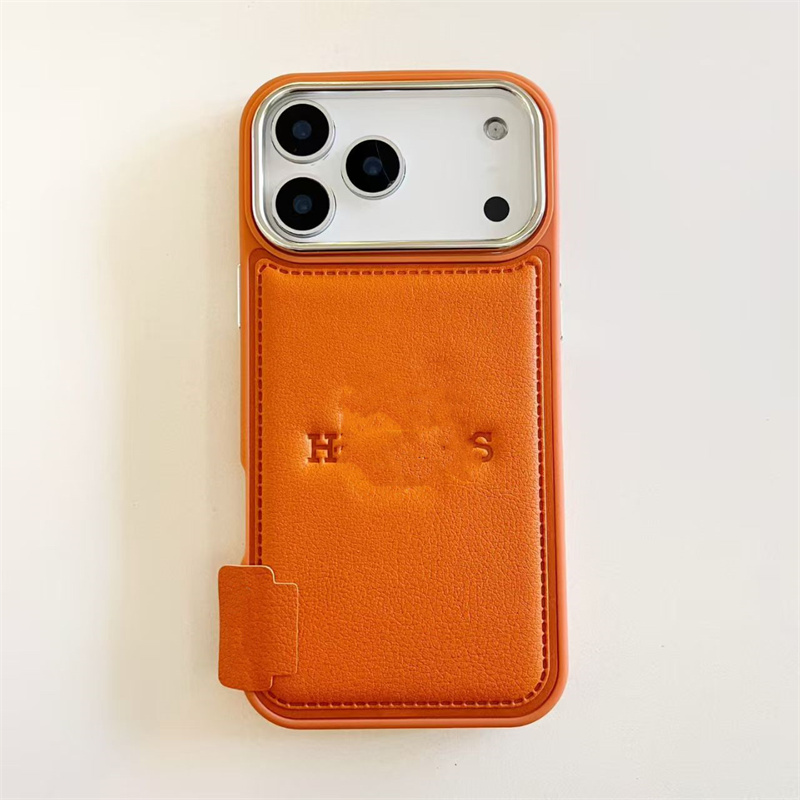 Designer oranger Flower Print Phone Case for Apple iPhone 17Promax Case 17pro 17 16Pro Max 16pro 16 15promax 15 14 13 Luxury shell Back Cover Coque Fundas Assort 6654