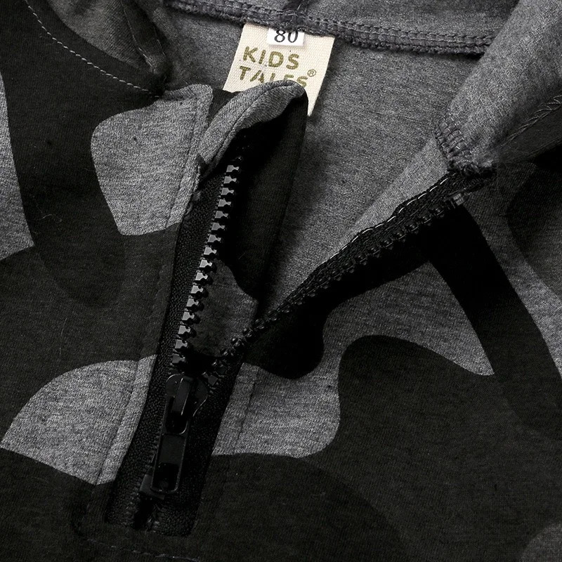 02Yrs born Boys Clothes Cotton Sleeveless Jumpsuits With Zipper Summer Kids Girls Sunsuits 251023