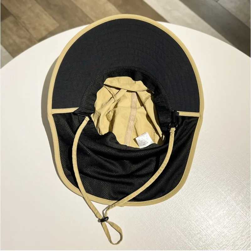 1pc AntiUV Sun Protection New Fisherman Outdoor Hat Thin Hiking Quick Drying Shawl Neck Protector Summer Waterproof Ride UnisexW251023
