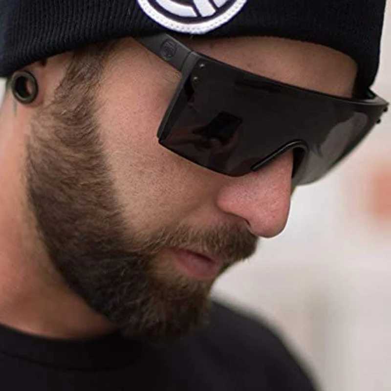 luxury Heat Wave brand Women men sunglasses square Conjoined lens Gradient lens sun glasses UV400W251023