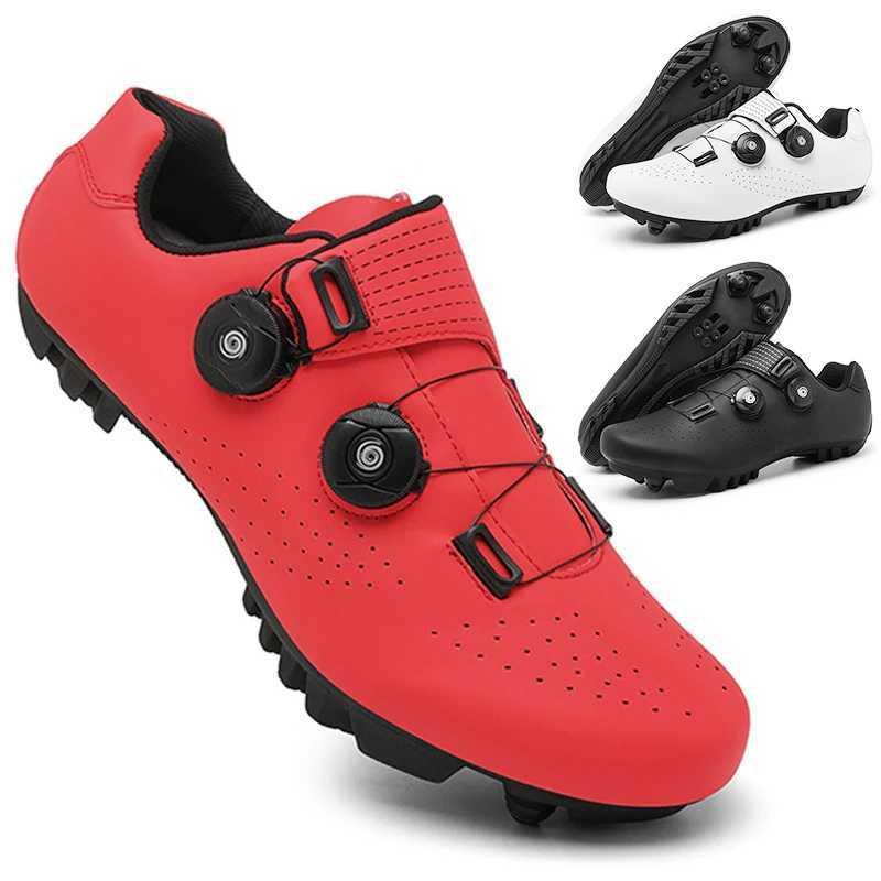 New Cycling Sports Shoes Men MTB Pedal Bicycle Shoes Women Lightweight Road SelfLocking SPD Racing Shoes Unisex Cycling Shoes J251023