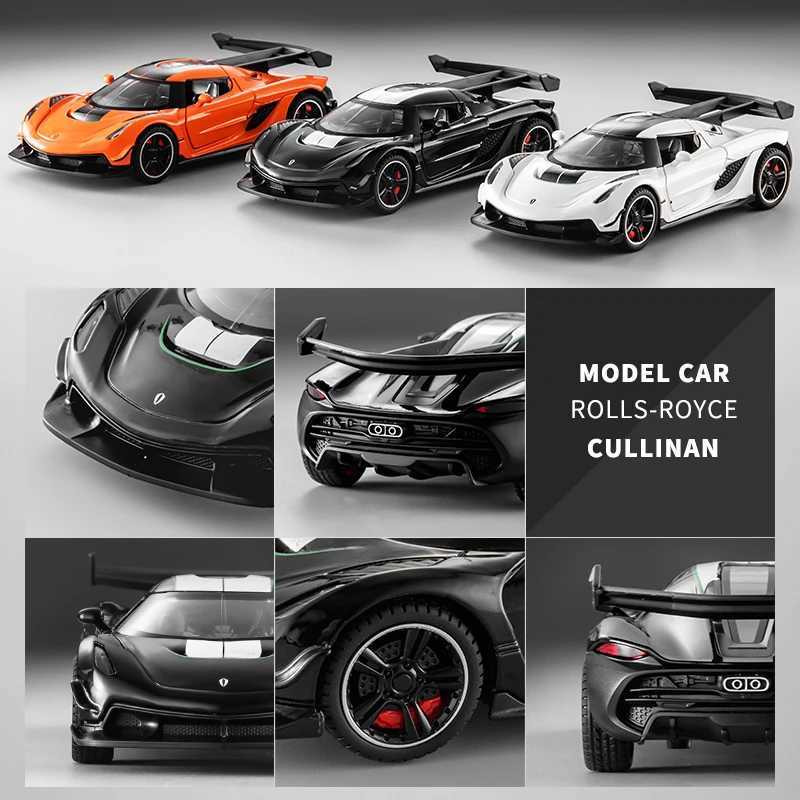 132 Diecast Metal simulation Konissek Alloy model car sound light boys toy gift Offroad vehicle Collection model carT251023