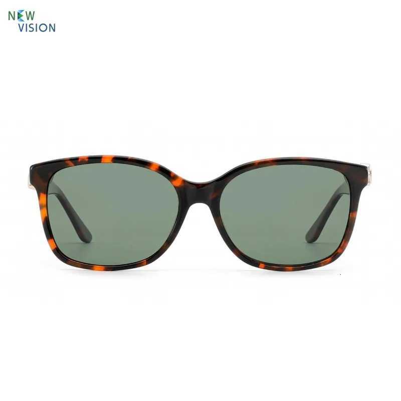 New Acetate Sunglasses Square Tortoiseshell Women Versatile Retro Fashion Classic Polarized Fishing Driving Sun Glasses MenW251023