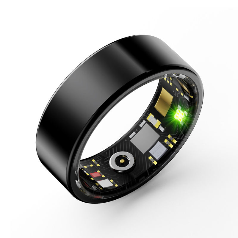 R99 Classic Ring Fashion Mens and Womens Fitness 17.4mm 18.2mm 19mm 19.9mm Ring 5ATM Waterproof Multi Mode Sports Rings For Android iOS