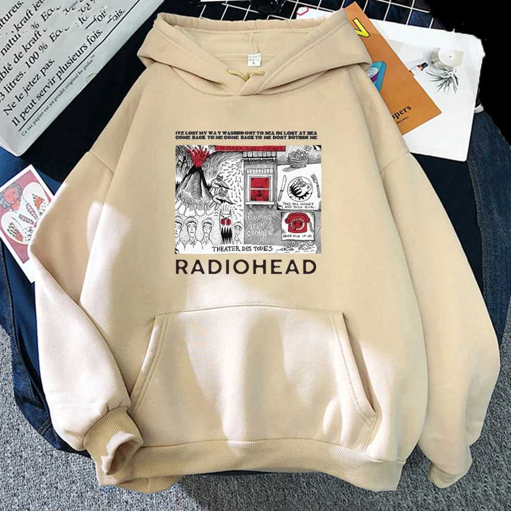 Radiohead Hoodie Mens Classic Long Sleeve Sweatshirts Graphic Tops Printed Clothes Fashion Unisex Sweatshirt Male Cartoon ClothT251023
