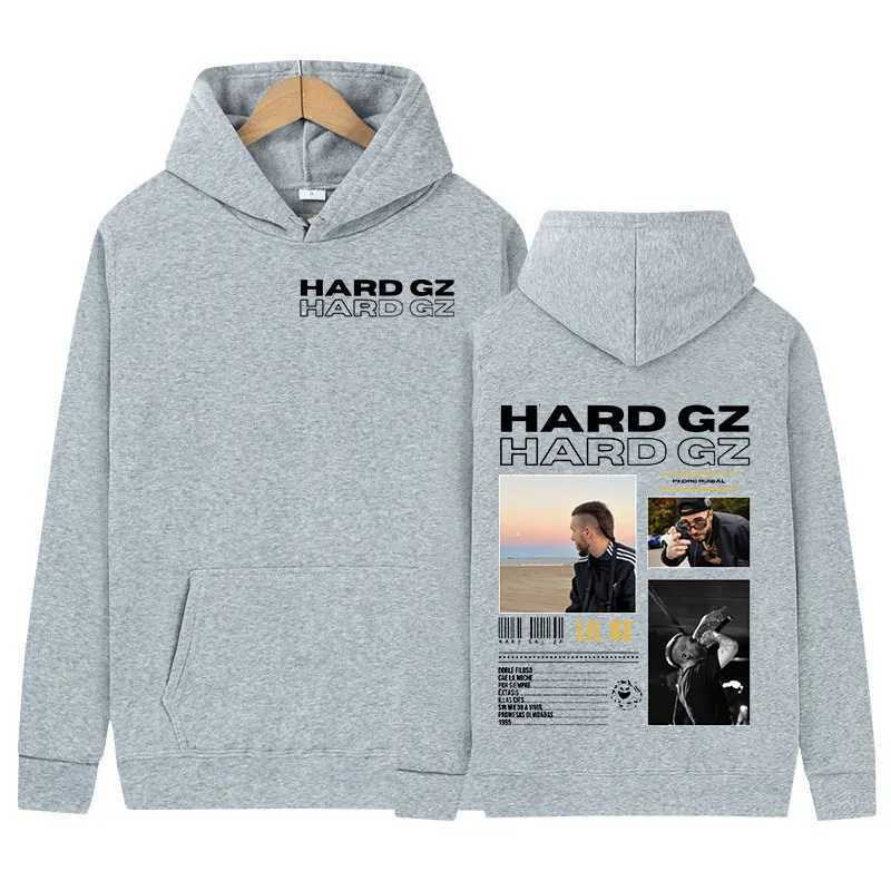 Rapper HARD GZ Tour 2025 Graphic Hoodie Men Women Hip Hop Fashion Oversized Sweatshirt Vintage Street Pullover Hooded StreetwearT251023