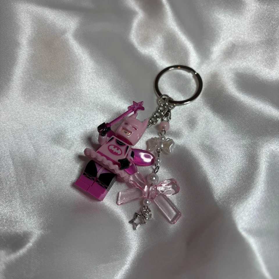 3D Minifigure Keychain Pink Fairy Bat Z251023