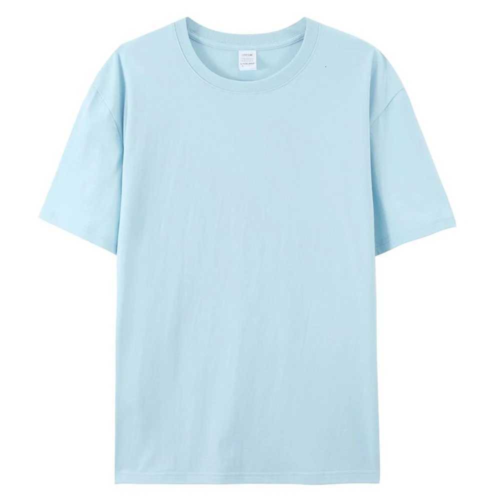 100 Cotton Round Neck T Shirt Unisex Summer Cotton Tee Shirts Wholesale Bulk Blank Black Tshirts For Men Playeras De AlgodonXJ251023