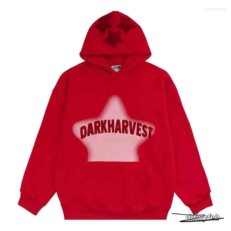 Men's Hoodies Spring Hip-Hop Street Graffiti Hoodie For Men Clothes Women Retro Casual Sports Couple Ddmyfeb