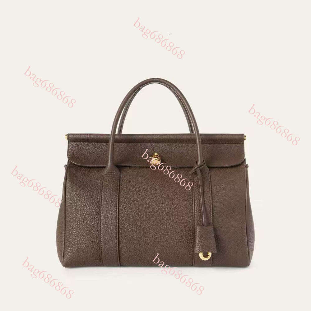 toteBag Shoulder bag ROSE NOIRE Genuine Leather Single Shoulder Handbag Large Capacity Bag For Women Office Commute Briefcase