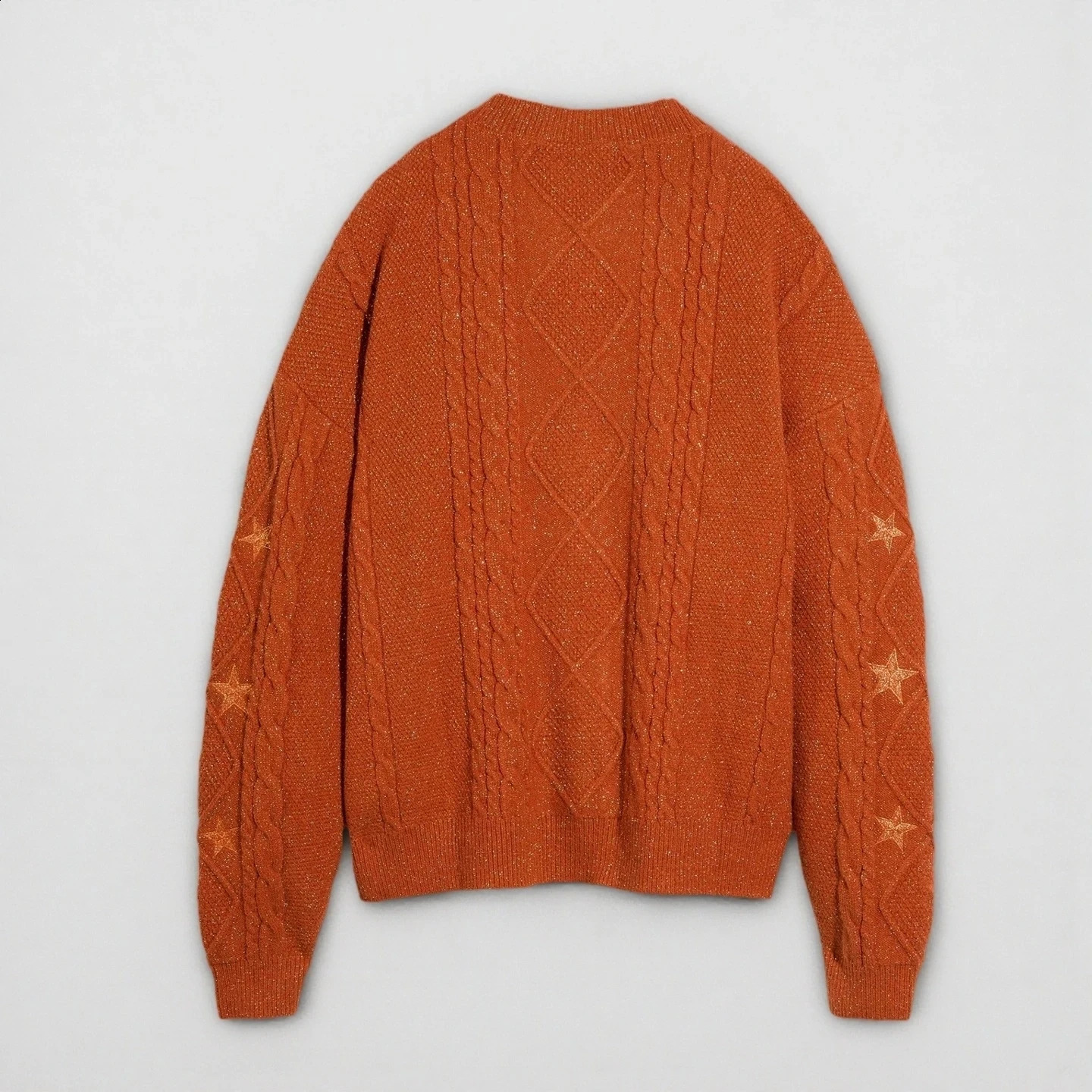 TS Merch The Life Of A Showgirl Orange Cardigan Long Sleeves Sweater For Woman Knitwear Winter Outfit Coat Ladies clothes 251022
