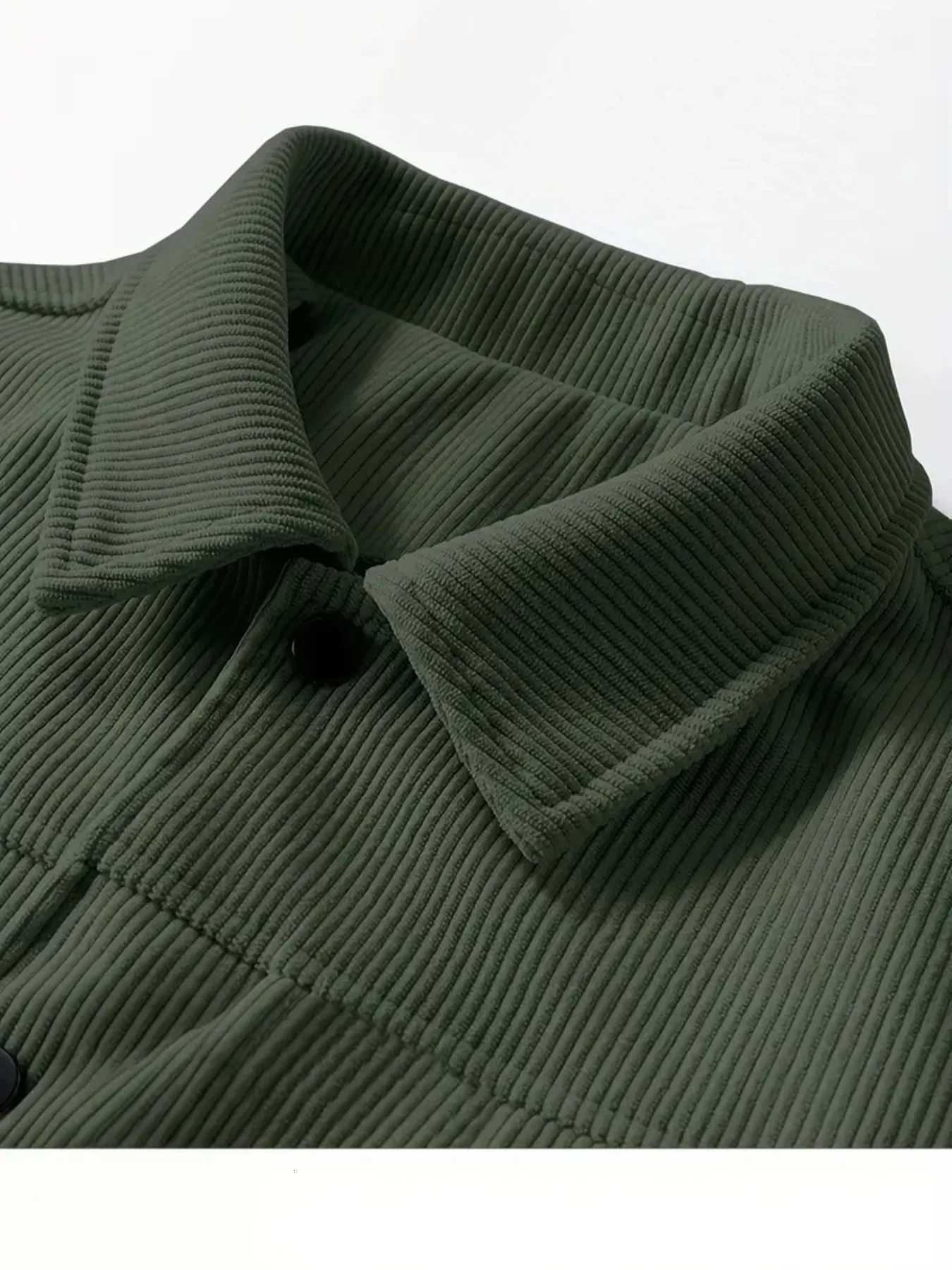Mens Corduroy Jacket with Multiple Pockets Trendy And Stylish Fashionable Mens Corduroy Coat with Several Pockets W251023