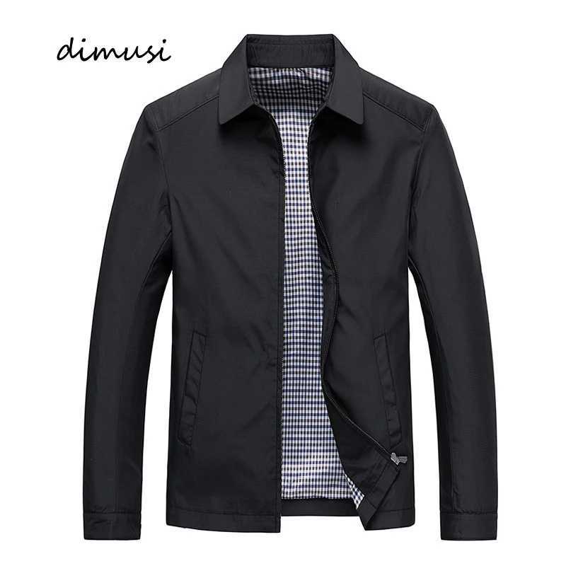 Spring Mens Lightweight Jackets Fashion Lapel Business Jackets for Men Outdoor Windbreaker Golf wear Bomber Coats Men Clothing W251023