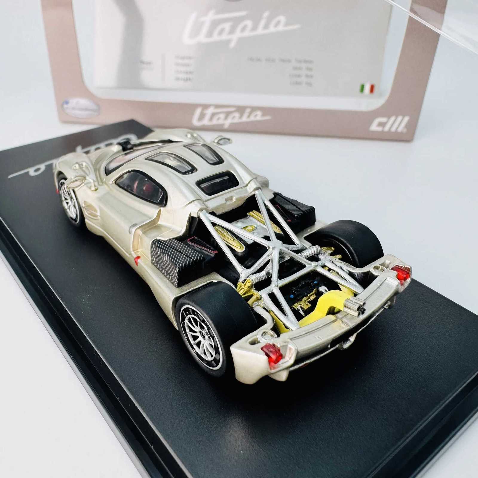 CM Model 1 64 Pagani Utopia Champagne Gold Alloy Car ModelT251023