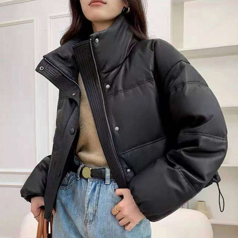 Women Leather Winter 2025 High End Genuine Sheepskin Down Coat Outdoor Thicked Warm Short Puffer Jacket Streetwear Goose Coat Women