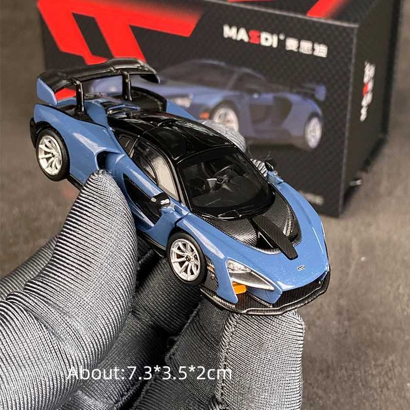 Massdi 164 McLaren Senna Car Model Alloy Miniature Supercar Vehicle Diecast ToyT251023