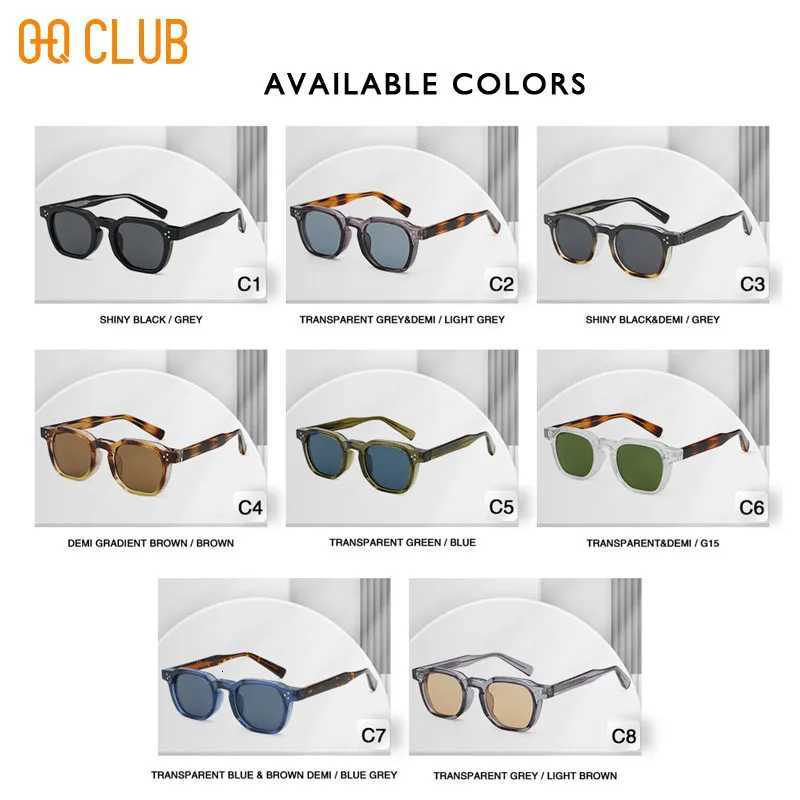 OQ CLUB Retro Punk Polarized Lenses Man Men Sunglasses Square Trends Glasses Women Popular Eyepieces in Sonzya Sunglass WomanW251023