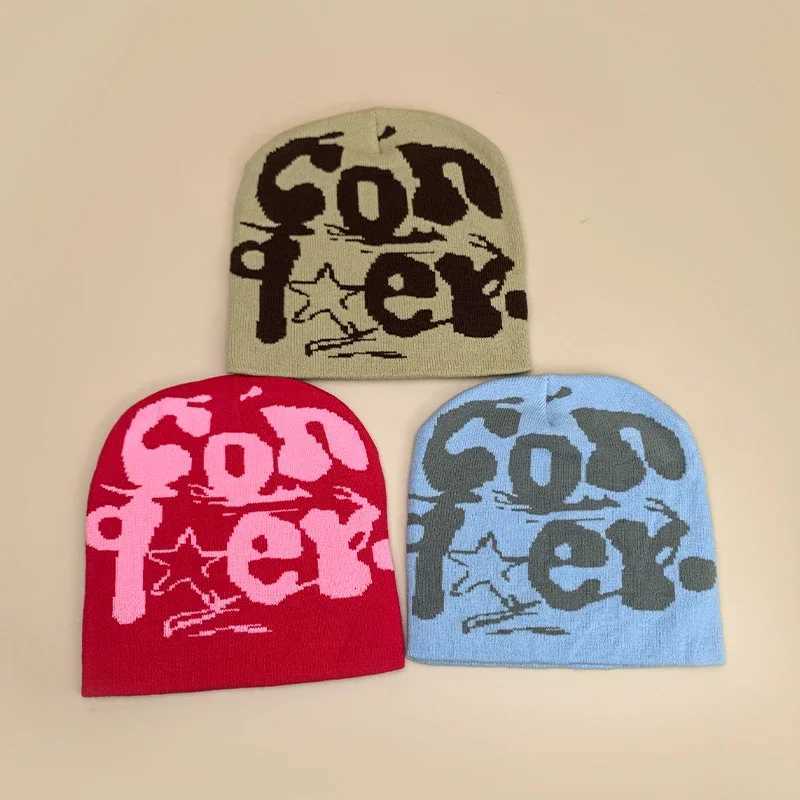 Personal European Style Letter Knitted Hats Autumn and Winter New Unisex ins Warm Hip Hop Versatile Y2K Fashion Casual BeaniesXJ251023