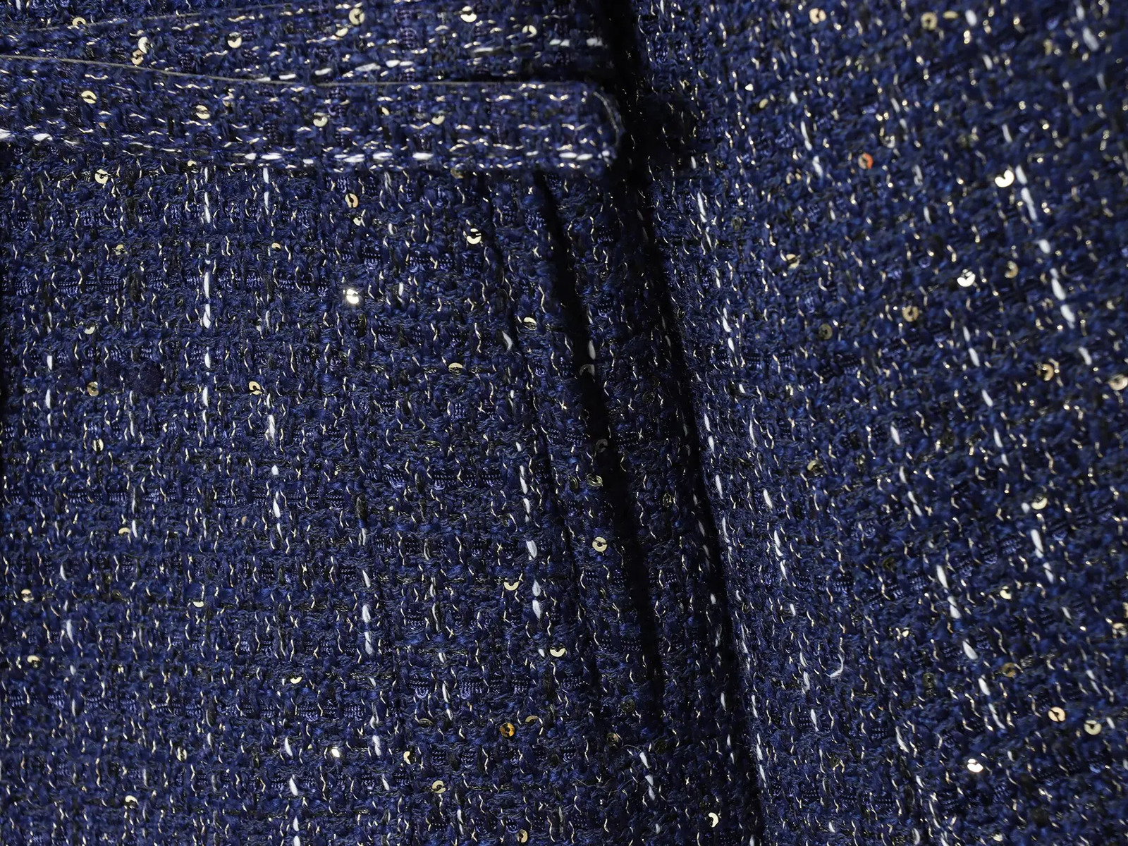 2025 Autumn Products Fashion Temperament Allmatch Gold Button Round Neck Long Sleeve Jacket 251018