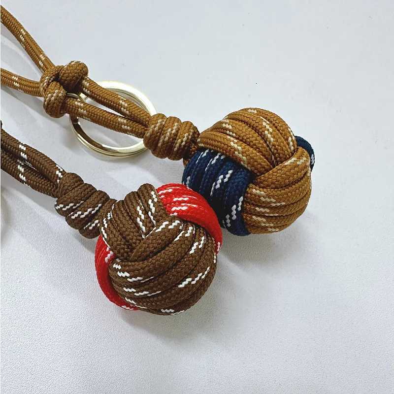 New Handwoven Twocolor Small Ball Fashion Bag Pendant Cute Creative Pendant Mobile Phone Keychain Lanyard Bag Accessories Z251023