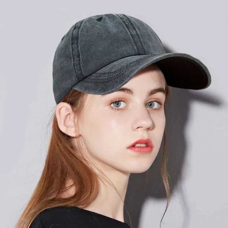 Fashion Solid Baseball s for Men Streetwear Sty Wen Hat Snap Casual Casquette Dad Hat Hip HopW251023