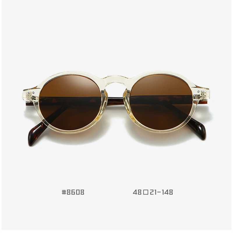 SZTZX Premium Retro Round Prescription Glasses Men Sports Driving Myopia Reading Sunglasses Women UV400 Protection Beach EyewearW251023