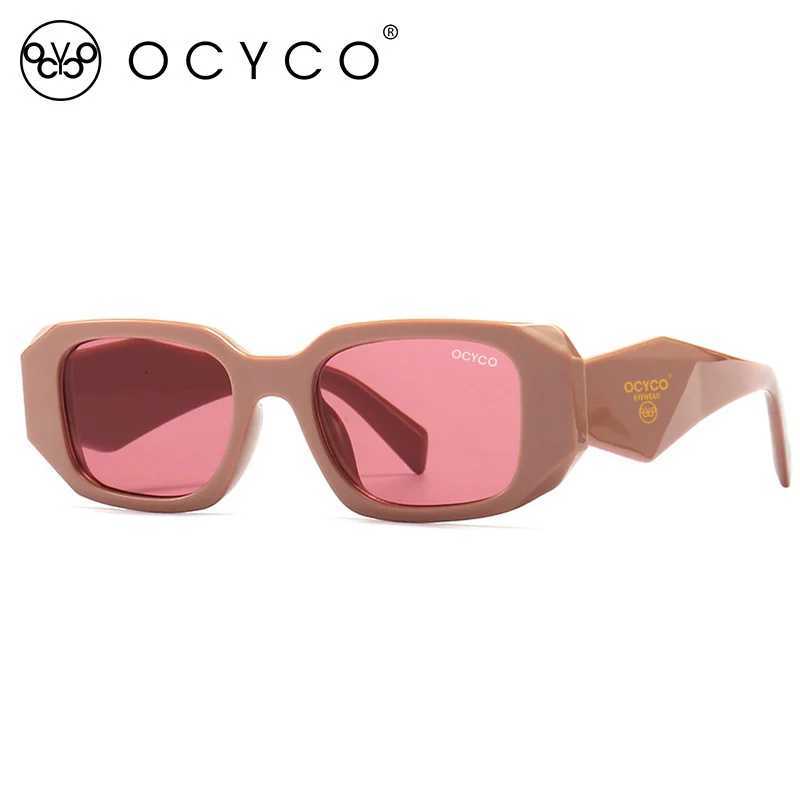 Ins Irregar Sunes Wen Vintage Ladies Square Sun es Men UV Protection Outdoor S EyewearW251023