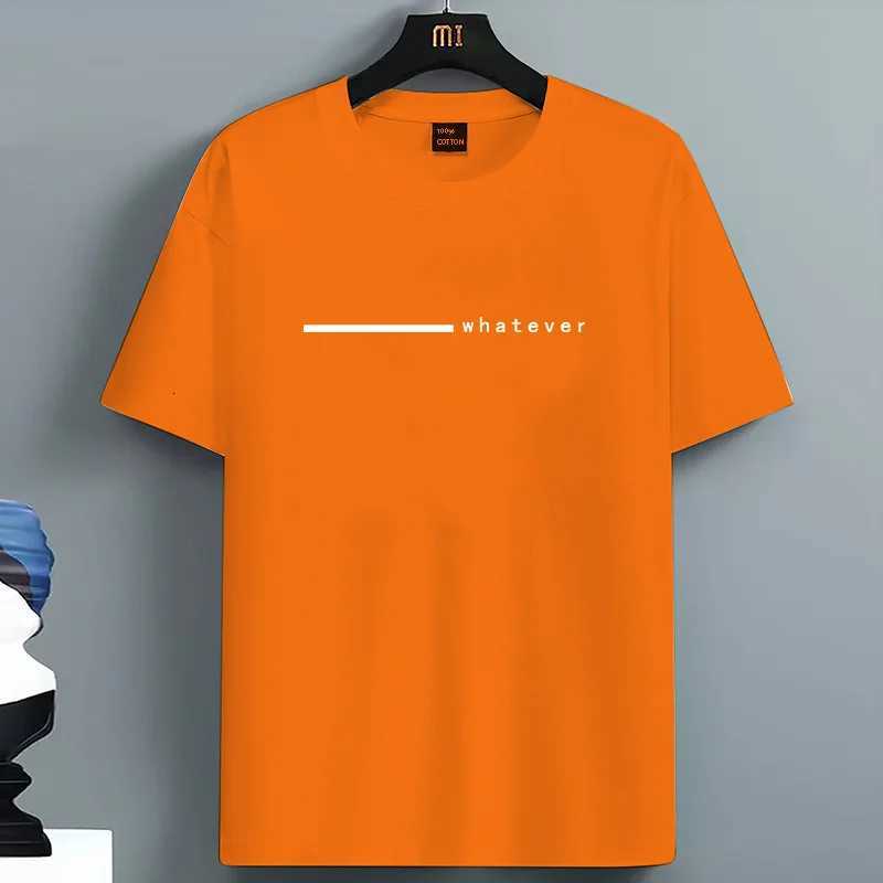 Mens summer 100 cotton fashionable casual loose solid color multicolor optional sports round neck short sleeved Tshirt topXJ251023