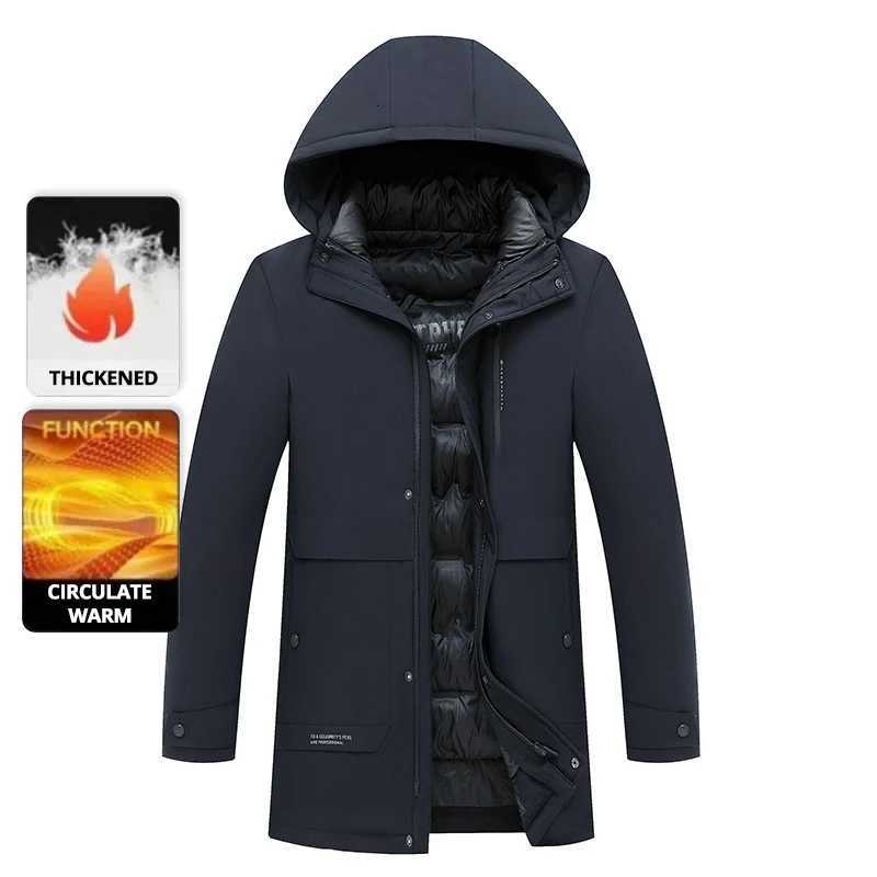 Top Grade Thicken Fashion Winter Casual Outerwear Warm Designer Hooded Parka Coat Mens Newest Jacket Windbreaker Mens Clothes W251023