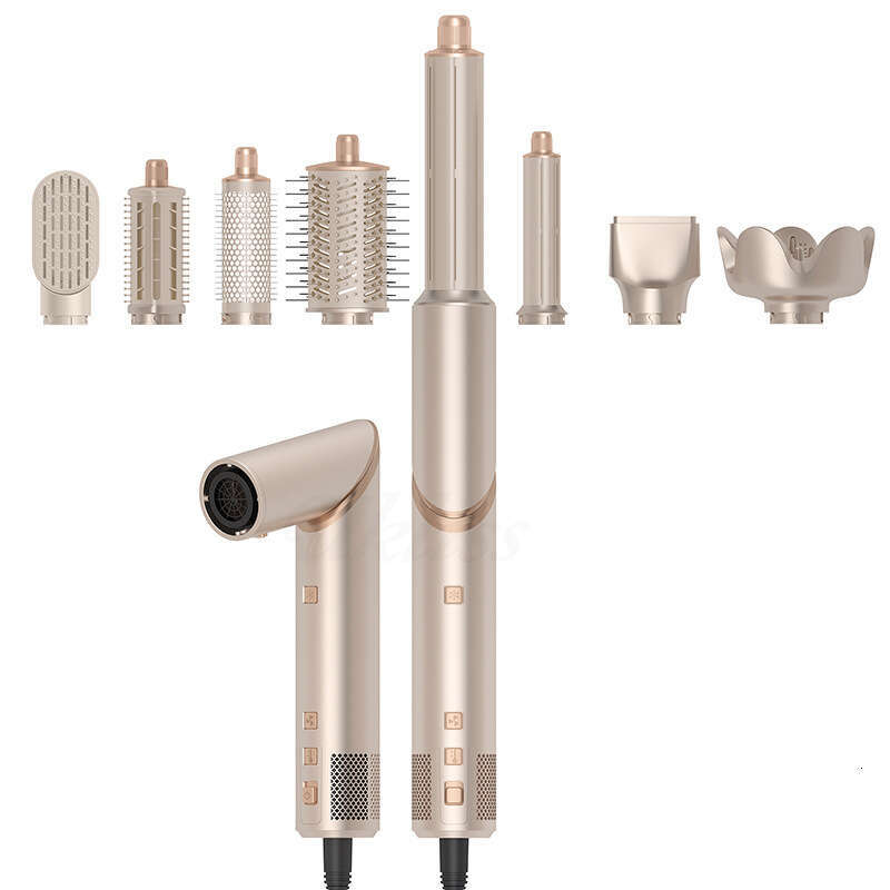 Well Known Brand Designer Ight-in-one anion foldable hot air comb multifunctional air curl high-speed hair dry curling iron