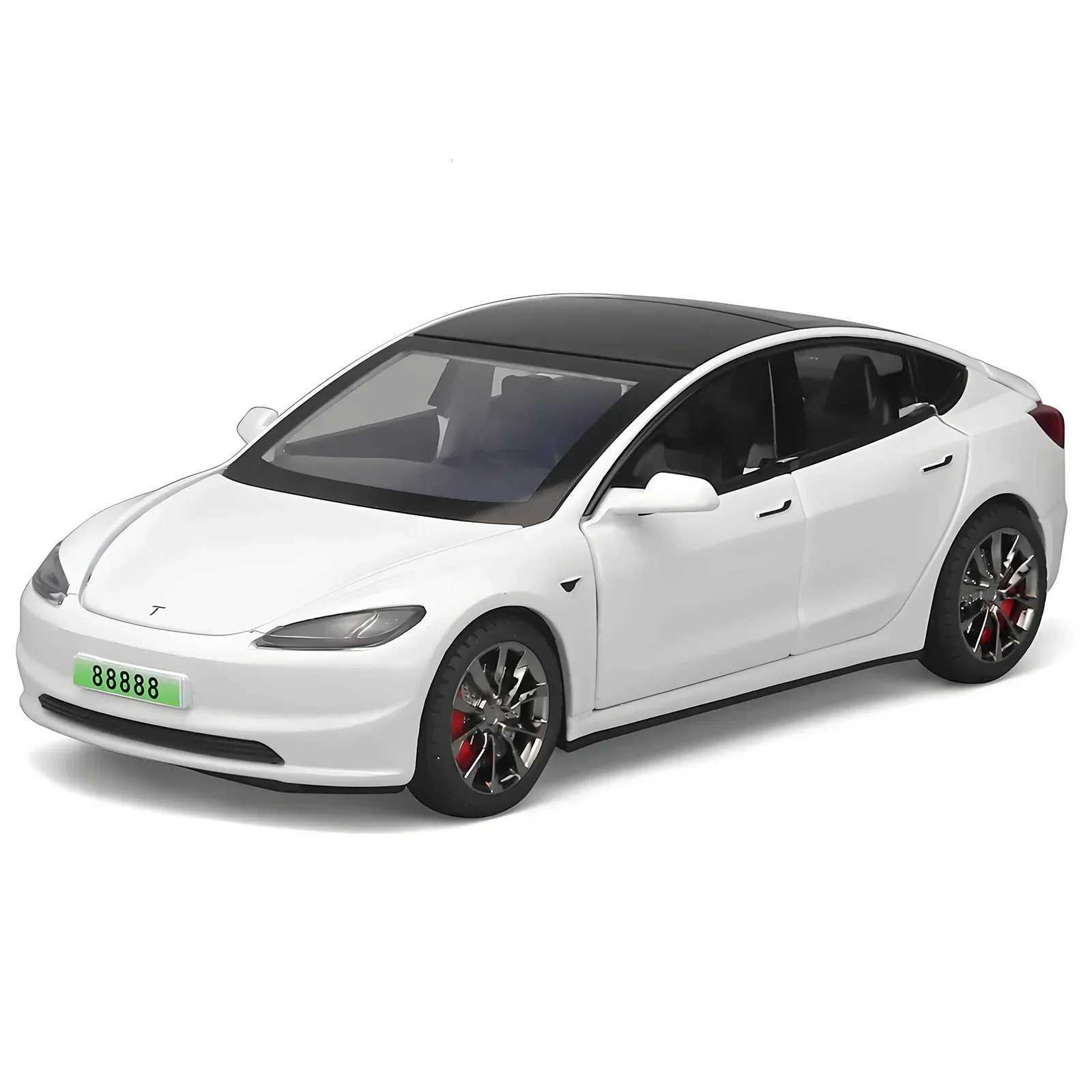 132 Tesla Model 3 Simulation Alloy Model Car Toy Diecasts Metal Casting Car Vehicle Car Collection Hobbies Hot Selling ModelsT251023