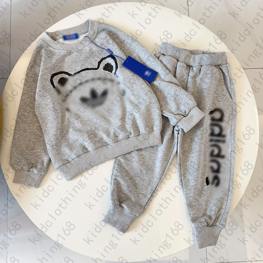 Children Tracksuit Kids Clothing Sets Baby Boys Girls Fashion Sports Suits Hoodies Sweatshirts pants Brand Boy Clothes AA 123