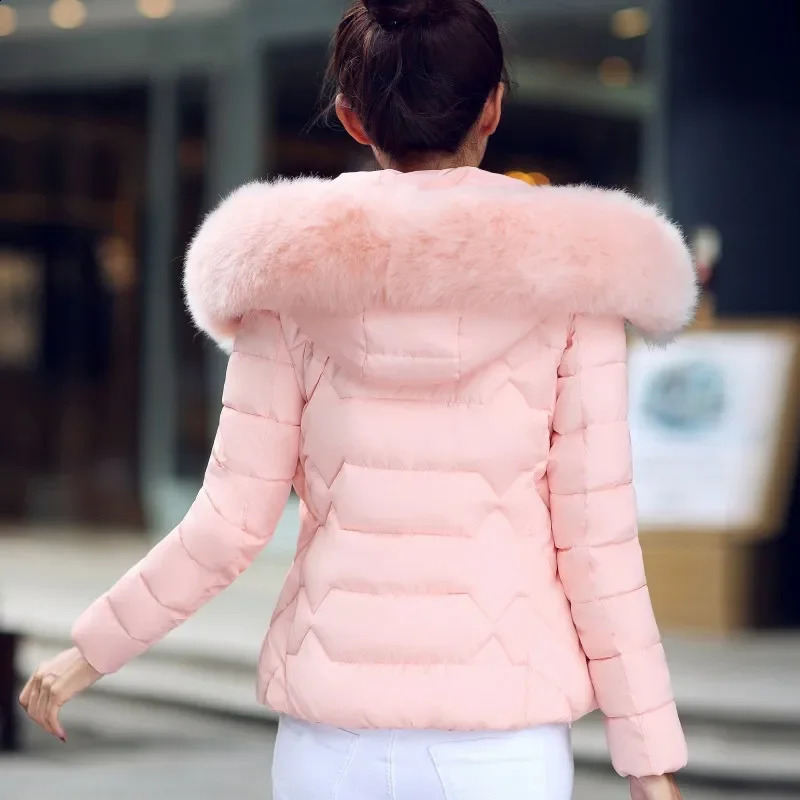 2025 Artificial raccoon fur collar winter jacket women Winter And Autumn Wear High Quality Parkas Outwear Women Coats 251013