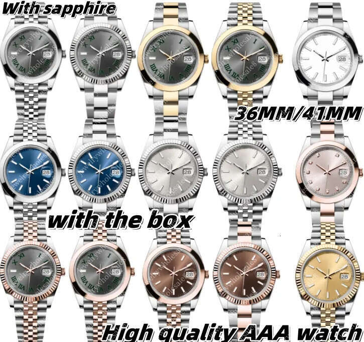 AAA men's automatic mechanical 36/41MM, high-quality watch/sapphire glass designer 904L stainless steel watch night light/waterproof