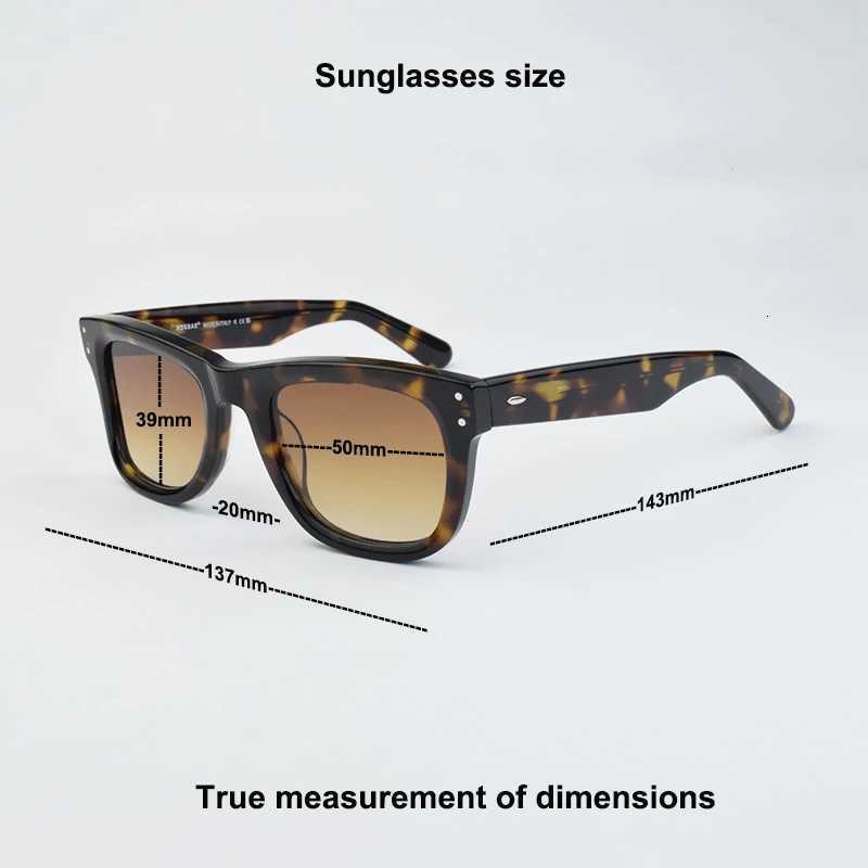 ROGBAE brands Women sun glasses 2025 Mens Thick Acetate Frame Rectangular Sunglasses UV400 Curved spectacle frame lens EyewearW251023