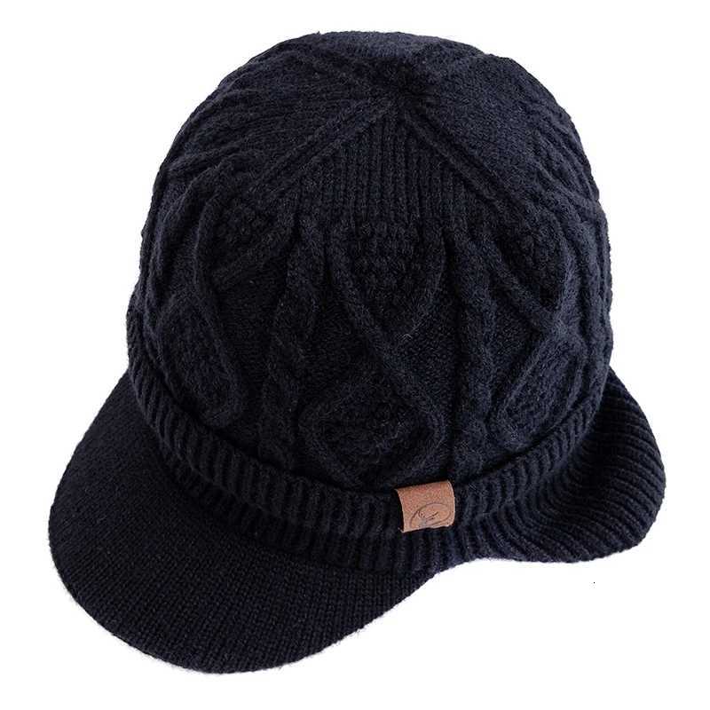 New Unisex Winter Hat Plush Fur Li Warm Earflap Stylish Soft Beanie Hat Outdoor Thick Ski Sports Knitted HatW251023