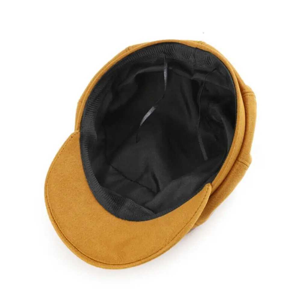 Wen Vintage er Boy Fashion Egant Beret Hat Autumn Winter New Newsboy Hats Retro Casual Painter sW251023