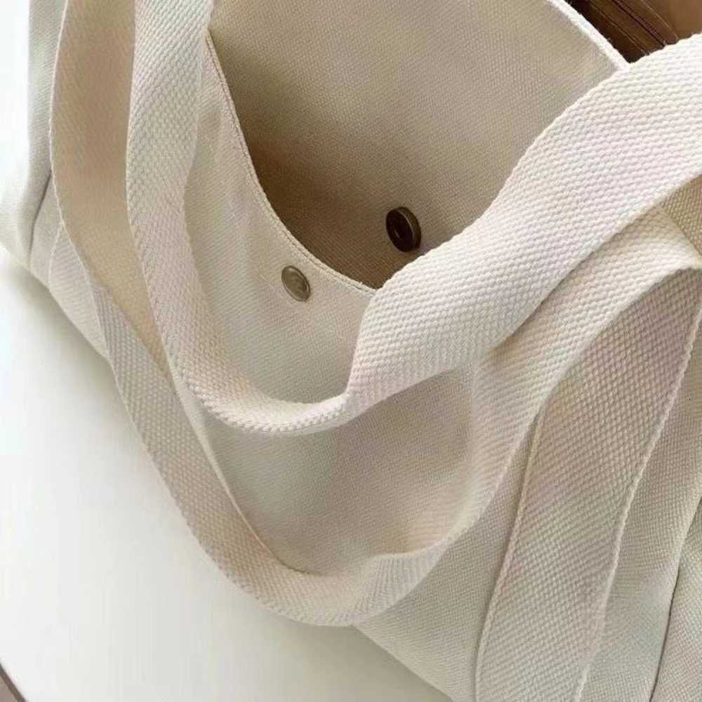 Large Capacity Canvas Tote Bags for Work Commuting Carrying Bag College Student Outfit Book Handbag Shoulder Bag Shopping BagL251023